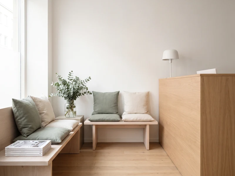 Venteområdet hos Ryen Tannhelseklinikk på Ryen
