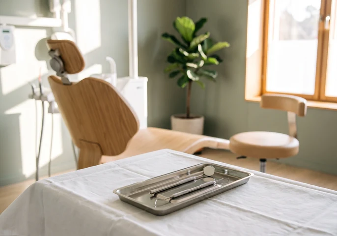 Tannlegestol og moderne utstyr hos Ryen Tannhelseklinikk på Ryen